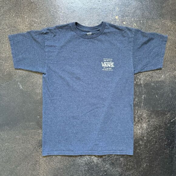 Vans Off The Wall Short Sleeve T-Shirt Mountain Outdoors Men’s Size Medium - Picture 2 of 12